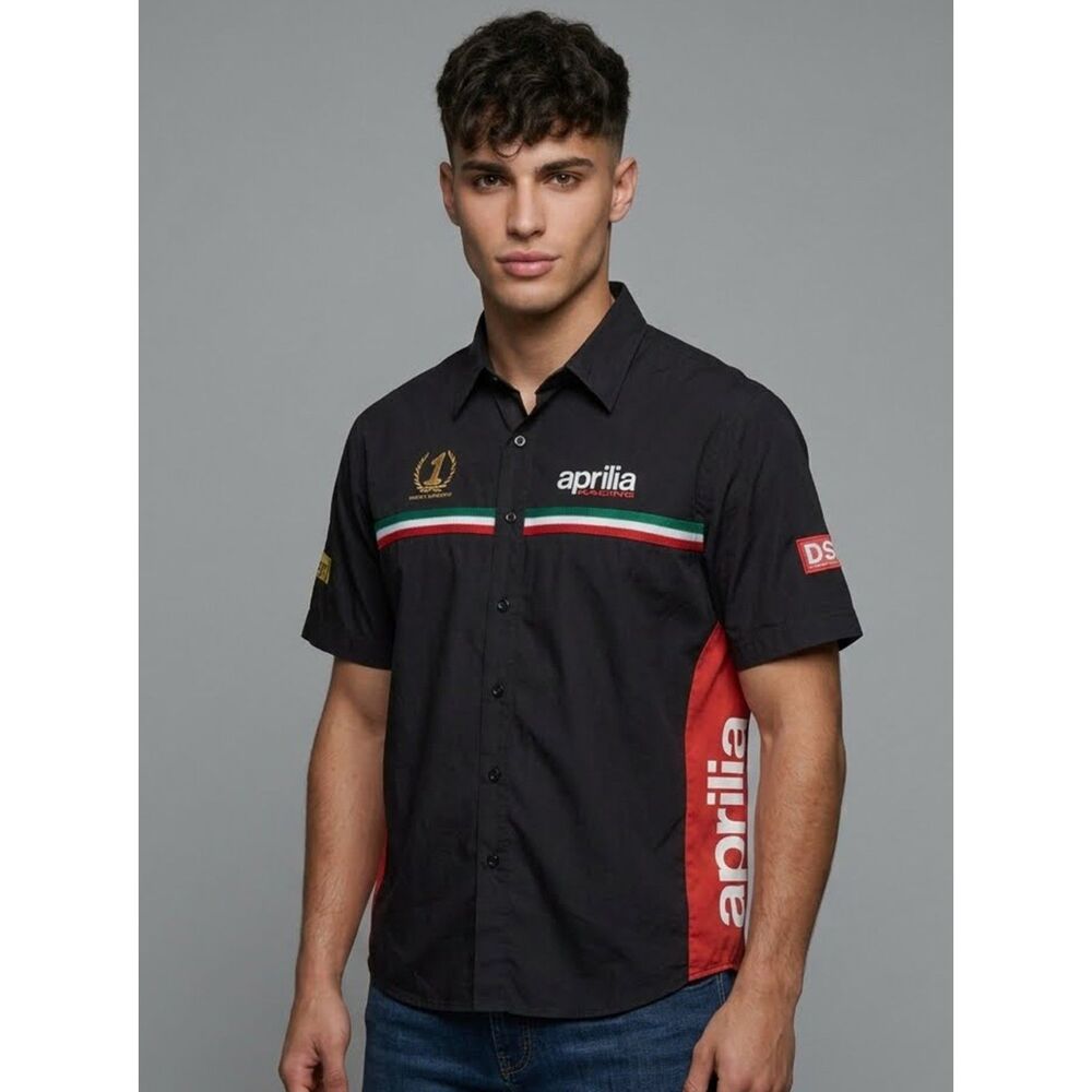 Official Aprilia Racing Team Shirt WSBK World Champion Pit Crew Motorcycle XXXL